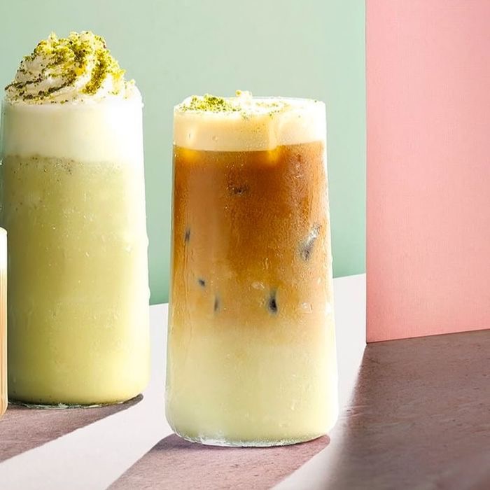 Iced Pistachio Latte